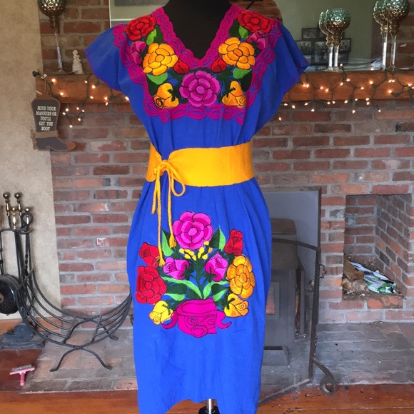 Dresses & Skirts - 💯 handcrafted vibrant dress.